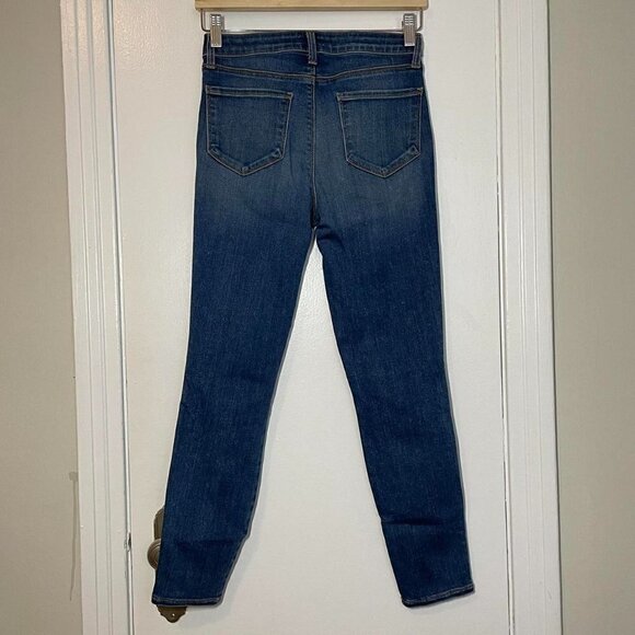 L’AGENCE The Margot Racer Stripe High Rise Jean size 26 - Picture 9 of 10